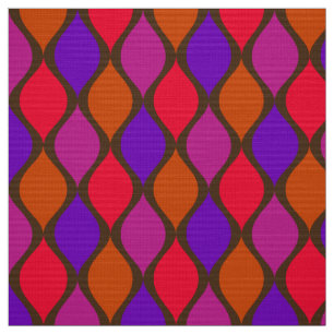 60s les années 70 tissu de palette de couleurs su