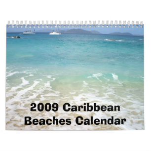 636, calendrier des Caraïbes de 2009 plages