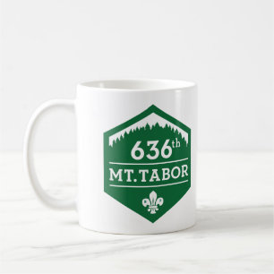 636th Mt. le Thabor - tasse verte de logo