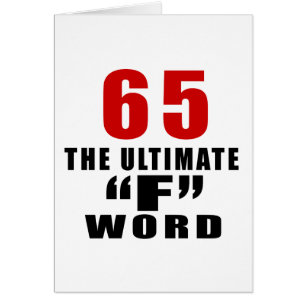 65 LE MOT FINAL DE "F"