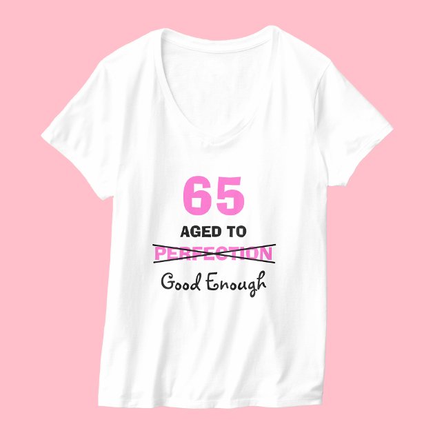 65e anniversaire Cadeaux pour femmes T-shirt (Créateur téléchargé)