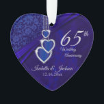 65ème / 45ème Sapphire Mariage Anniversaire Keepsa<br><div class="desc">⭐ ⭐ ⭐ ⭐ 5 Étoiles avis ⭐ 65ème ou 45ème Mariage Sapphire Anniversaire Gardez l'ornement de conception de saké prêt pour vous à personnaliser. Peut également être utilisé pour d'autres occasions comme un anniversaire, l'amitié, cadeau de mariage, etc... en changeant simplement le libellé Si nécessaire, vous pouvez supprimer le...</div>