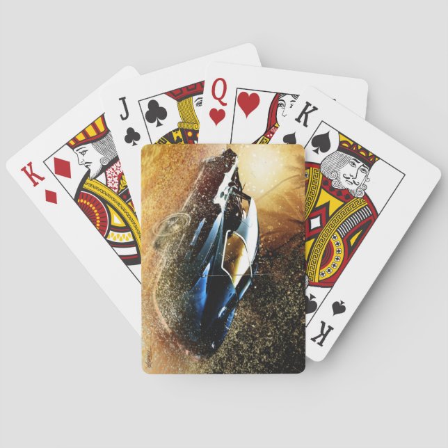 '66 cartes de jeu de Corvette (dos)