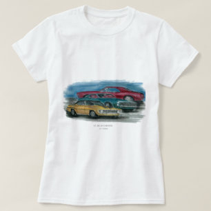67, 68, T-shirt de 69 dames de Camaro