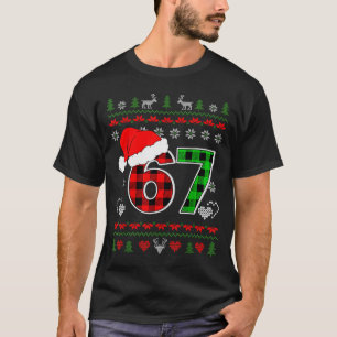 67 Meme Noël Six Sept Xmas Sweat Ugly Hommes 