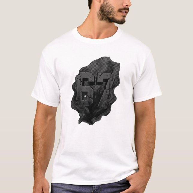 67 Streetwear Graphic T-Shirt Design (Devant)