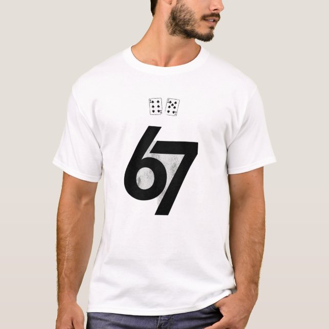67 Streetwear Graphic T-Shirt Design (Devant)