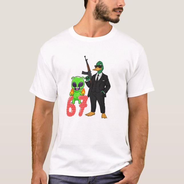 67 tshirt style canard tshirt  (Devant)