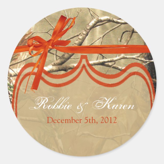 6 - 3" Favoriser Stickers Chasseurs Camoflouge Cam (Devant)