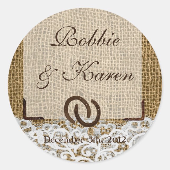 6 - 3" Favoriser Stickers Chaussures de cheval sur (Devant)