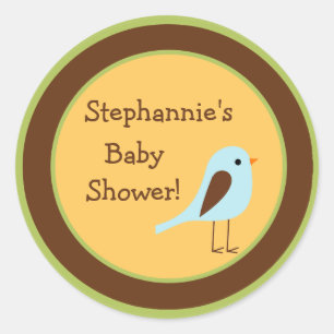 6 - 3" Favoriser Stickers Forêt Amis Oiseau