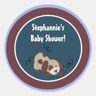 6 - 3" Favoriser Stickers Lil League Chien Chien C