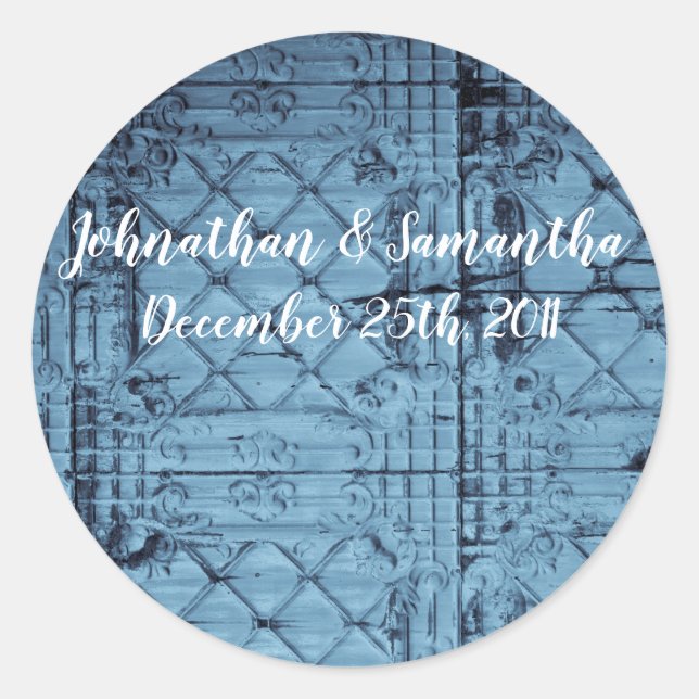 6 - 3" Favoriser Stickers Rustic Tin Panel Ceiling (Devant)