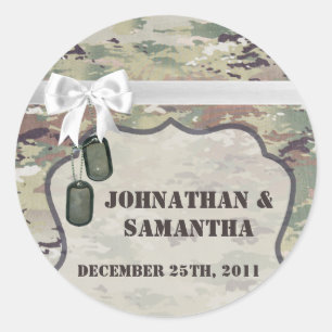 6 - 3" Stickers Faveur Armée OCP Camo Camo Uniform