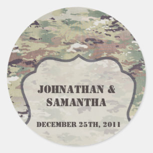 6 - 3" Stickers Faveur Armée OCP Camo Camo Uniform