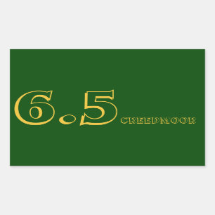 6,5 Autocollant de munitions de Creedmoor