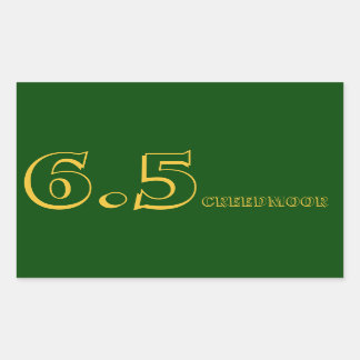 6.5 Sticker pour munitions Creedmoor