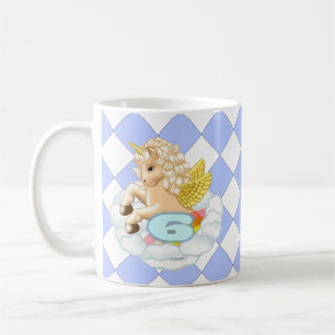 6 ans Anniversaire Unicorn Mug