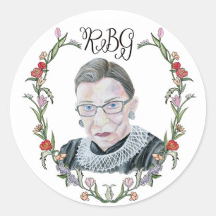 6 autocollants de RBG