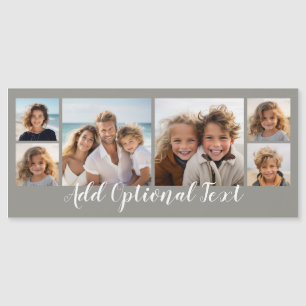 6 Collage de photos - peut changer de couleur