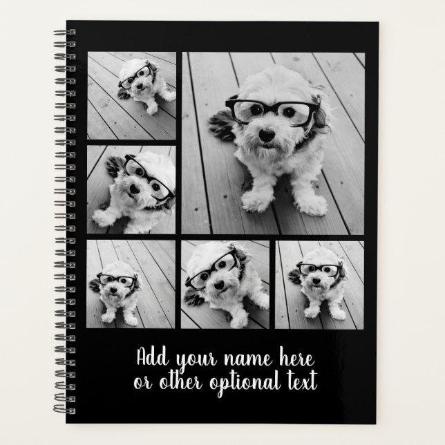 6 Collage de photos Texte facultatif — Peut modifi (Devant)