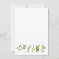 6 HERBES FRAÎCHES 4,5 x 6,25 Carte blanche à plat
