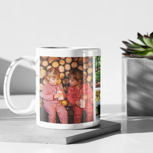 6 Photo Collage Café Mug