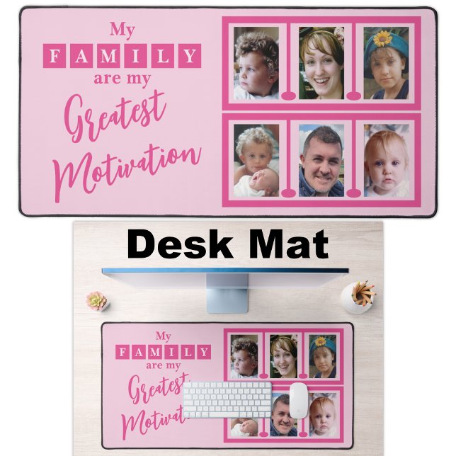 6 photo motivation de famille rose (Créateur téléchargé)