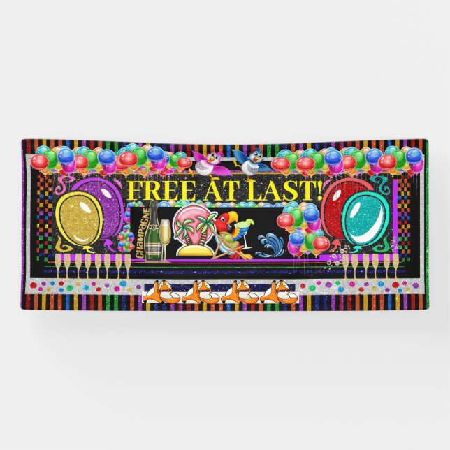 6 PIEDS LIBRES À LA DERNIÈRE Bannière (Horizontal)