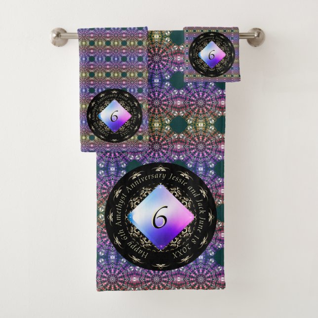 6e anniversaire de Mariage Amethyst (En situation)