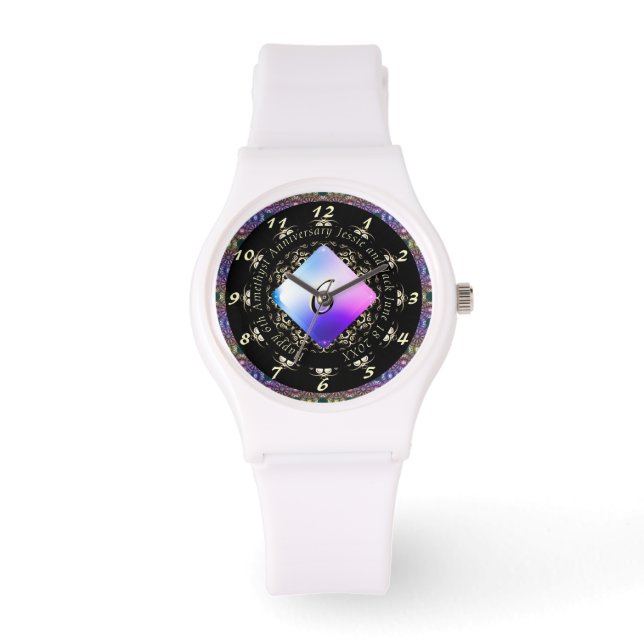 6e Montre de l'anniversaire du Mariage d'Amethyst (Recto)