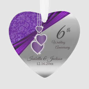 Cadeaux 6 Ans D Anniversaires De Mariage Zazzle Fr