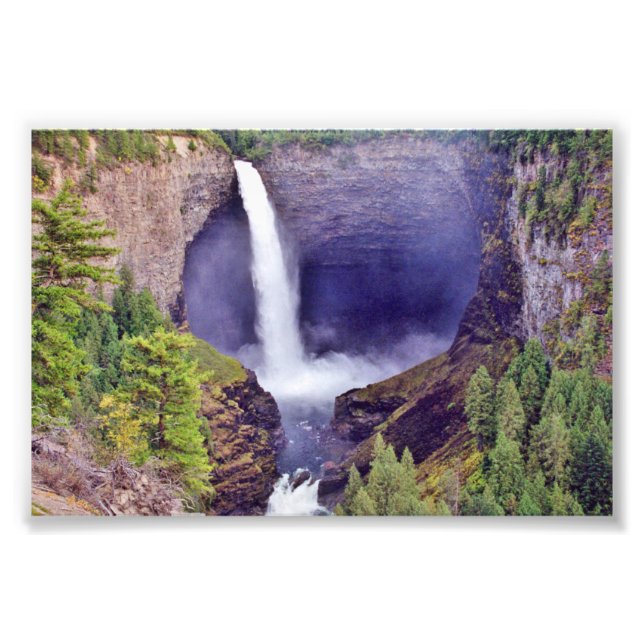 6x4 photo Cascade canadienne (Devant)