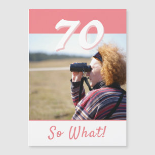 70 Alors quoi Carte de Magnétophone pour 70e Anniv