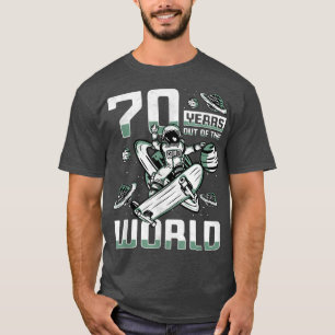 70 ans hors de ce monde, T-shirt de skater pour 70