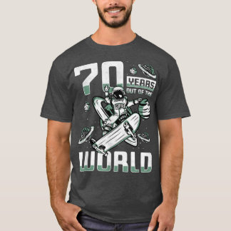 70 ans hors de ce monde, T-shirt de skater pour 70