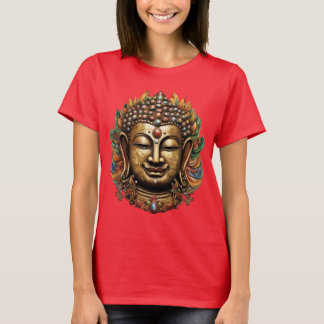 70 Bouddha Manjusri - T-shirt Masque Bouddhiste