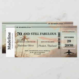 70 et encore fabuleux Passe Tropical Boarding