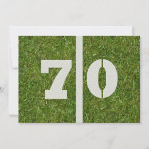 70e anniversaire Invitation à la fête!