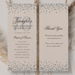 70e anniversaire Programme Merci Champagne d'argen