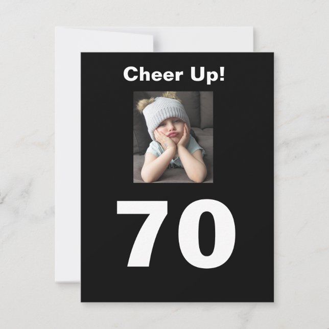 70e anniversaire Soyez en fête Célébrez la mignonn (Devant)