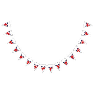 70e jubilé 2022 Angleterre Bunting Drapeau