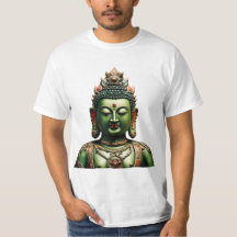 73 Green Tara - T-shirt Masque Bouddhiste