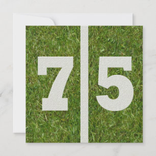 75e anniversaire Invitation