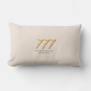 777 Coussin du numéro d'ange