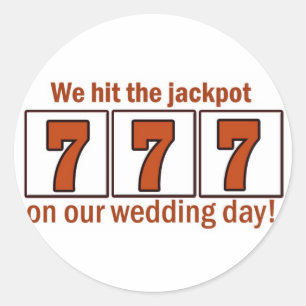777 Nous avons frappé les autocollants de jackpot