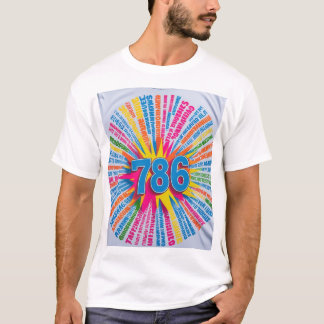 786 T-shirt islamique