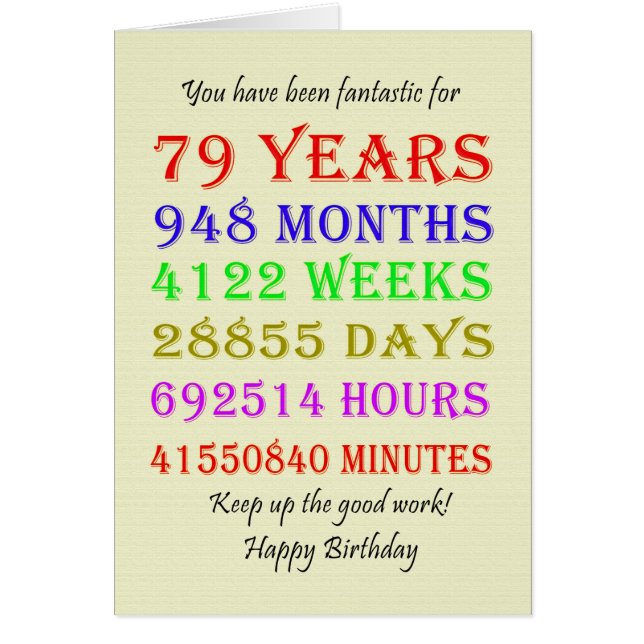 79e anniversaire Jalons (Devant)