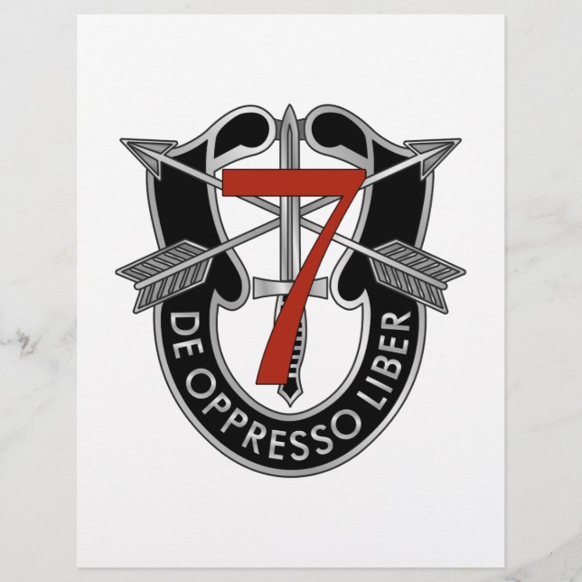 7e Cimier du Groupe des forces spéciales (Devant)