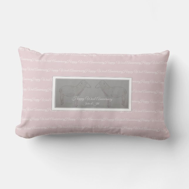 7ème coussin heureux de moutons d'anniversaire de (Recto)